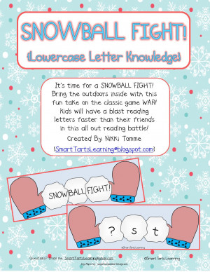 It's time for an {indoor} SNOWBALL FIGHT! SPLAT!