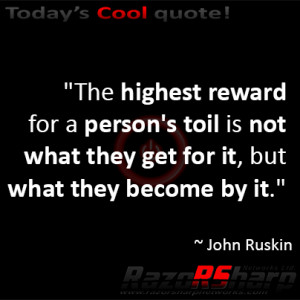 Quotes About Hard Work for Rewards