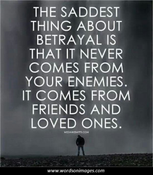 Famous Quotes About Friendship Betrayal