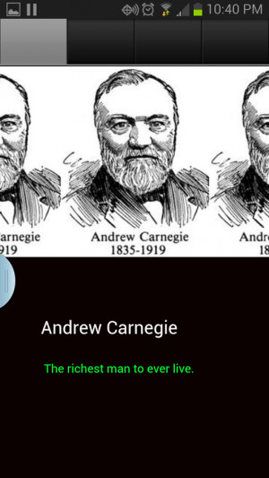 Andrew Carnegie Quotes - screenshot