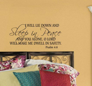 Bedroom wall decal, Bible verse decal, Marriage wall decal, Home quote ...