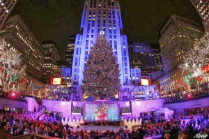 Christmas 2013 Tree Picture of Rockefeller Center in New York