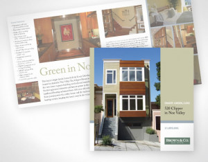 property brochure design portfolio