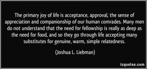 More Joshua L. Liebman Quotes