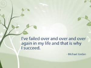 ... over and over again and that is why i succeed michael jordan # quotes