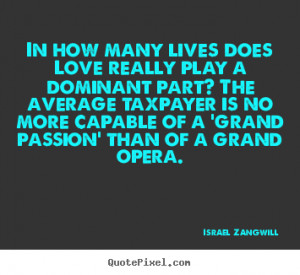 Israel Zangwill Love Quote Posters