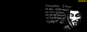 We Are Anonymous Facebook Cover