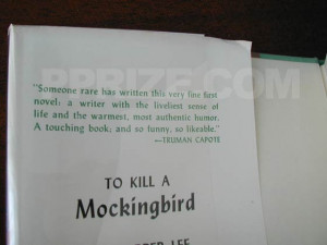 First Edition Points to identify To Kill a Mockingbird by Harper Lee