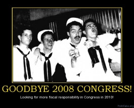CONGRESS! - Looking for more fiscal responsibility in Congress in 2010 ...