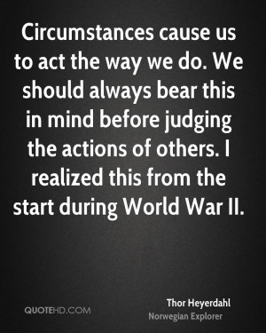 Thor Heyerdahl War Quotes