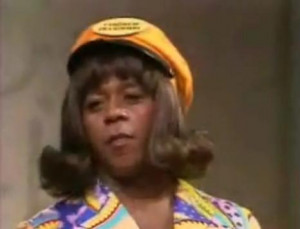 Flip as Geraldine. Don't touch the merchandise sucka!