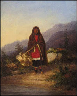 Iroquois woman in public domain