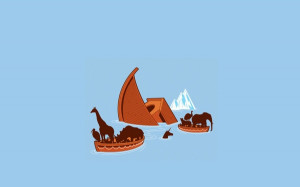 animals funny ark Wallpaper
