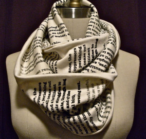chapter quote infinity scarf this scarf has been floating around