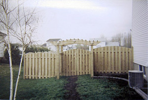 free fencing quote wood fence pool picture