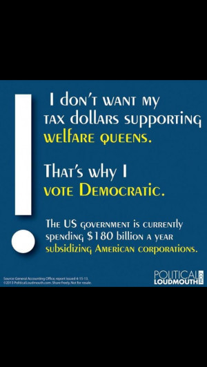 The true 'welfare queens'