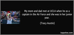 More Tracy Austin Quotes