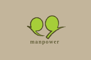 Manpower Logo Design