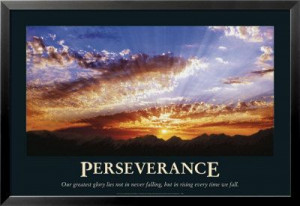 ... and perseverance of our will to overcome them. Author: C.S. Lewis