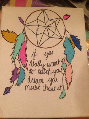 Dream Catcher With Quote