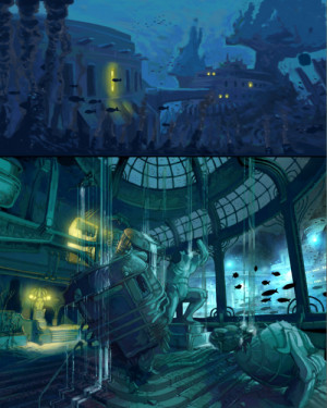Environment, Breaking the Mold: BioshockBook of concept art by ...