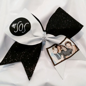 Rhinestone Cheerleading Bows