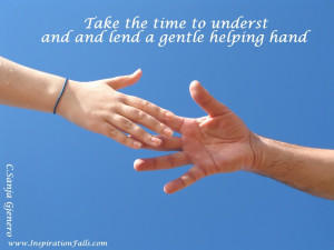 quotes about helping hands