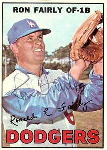 Ron Fairly Baseball