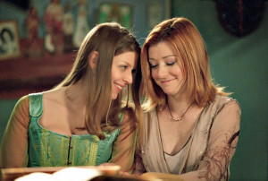 Willow y Tara de 'Buffy The Vampire Slayer'