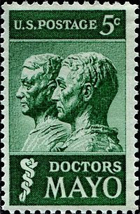 Doctors Mayo stamp
