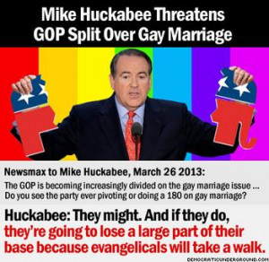 The Democrats would love to see the Republicans choose Mike Huckabee ...