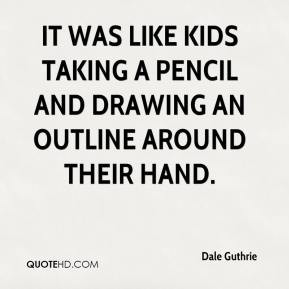 outline pencil