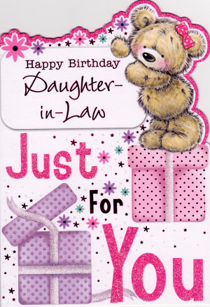 Happy Birthday Daughter-In-Law Card