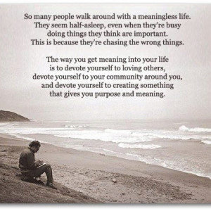 Meaningful life