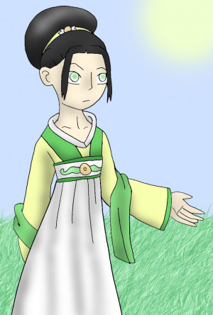 Toph Bei Fong COLORED by CrystalRobot