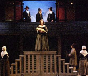 The Scarlet Letter at the Founders' Theatre (Photo: Kevin Sprague)