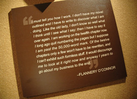 quote from Flannery O'Connor