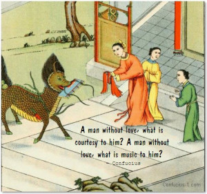 confucius quote about love