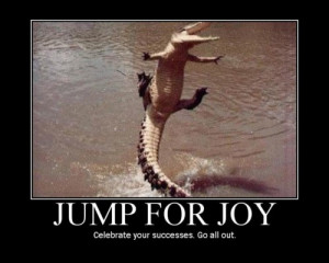 Jump For Joy ~ Crocodile Jumping