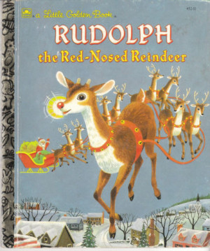... Red Nosed Reindeer Little Golden Book Christmas Richard Scarry | eBay