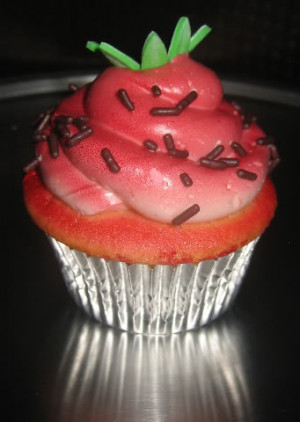 Cupcake Recipes Strawberry