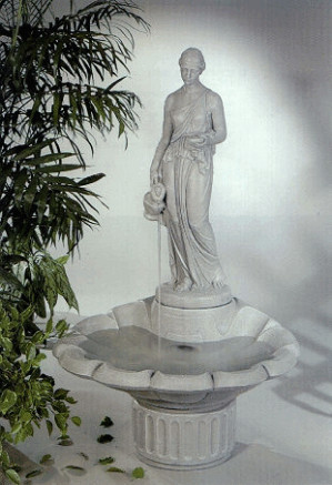 Hebe Greek Goddess Water Fountain Outdoor