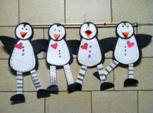 cute penguin craft