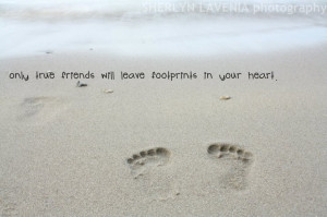 quote about footprints