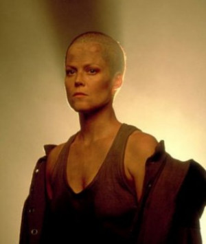 11. Sigourney Weaver looked so badass when she was bald in 