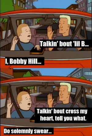 Boomhauer gives an oath