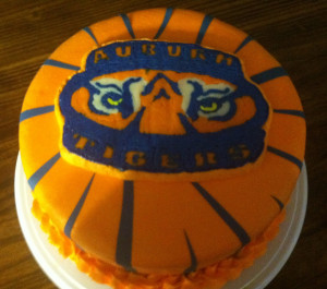 Auburn Tiger Eyes Birthday Cake â€” Cakes Picture picture