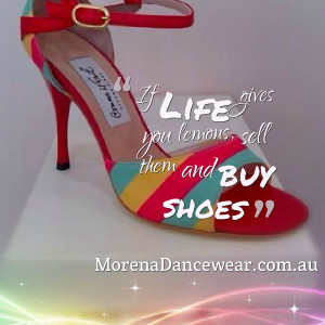 Quotes Picture: if life gives you lemons, sell them and buy shoes