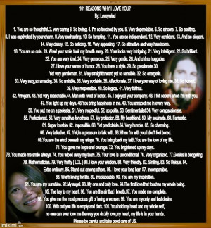 101+Reasons+Why+Love+You | 101 reasons why i love you - imikimi.com