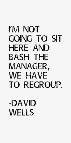 David Wells Quotes & Sayings
